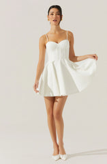 Lbruh Fenna Textured Corset Mini Dress