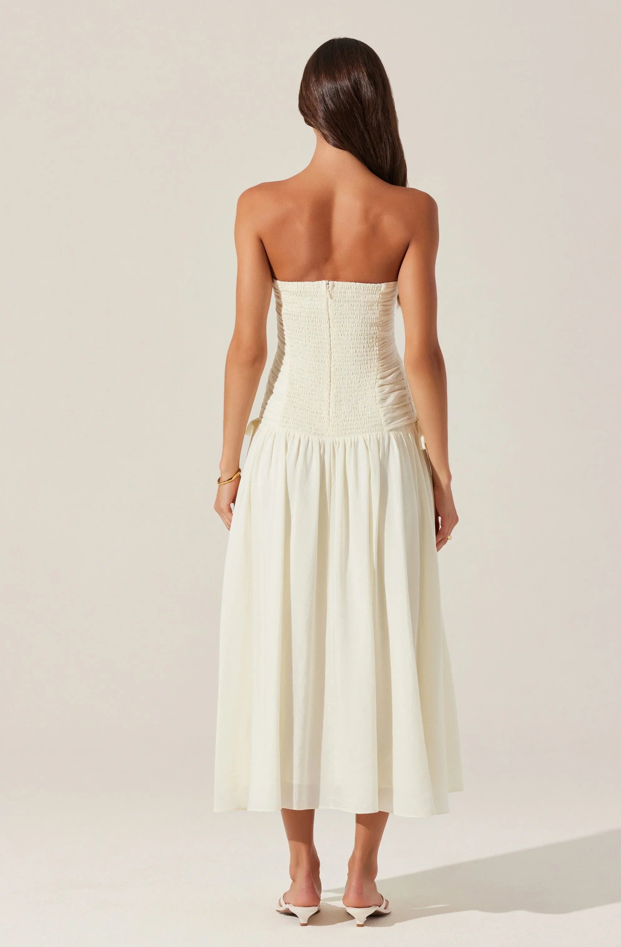 Lbruh Zori Strapless Maxi Dress