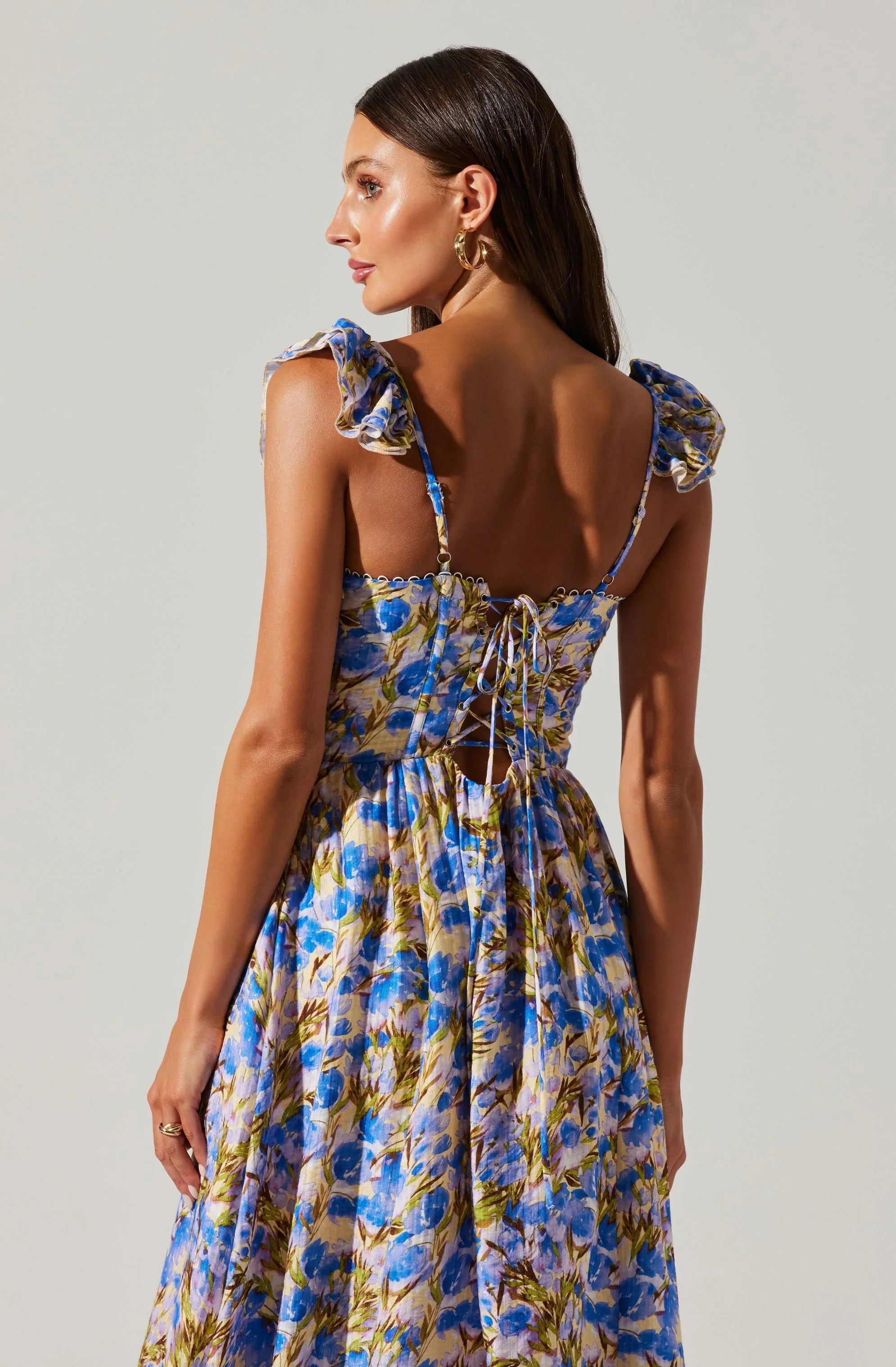 Inixyf Wedelia Floral Midi Dress 4/30