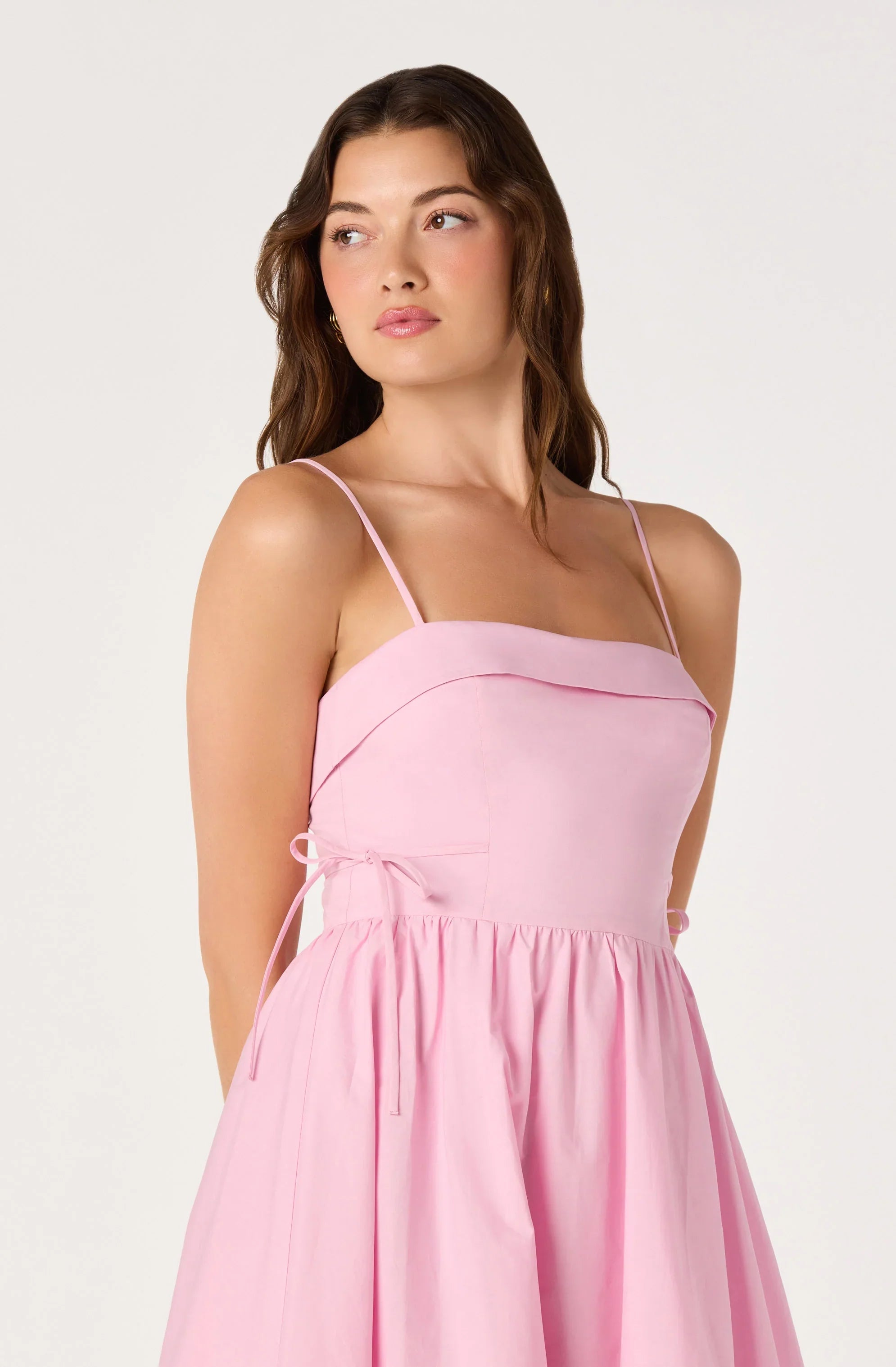 Inixyf Dahlia Bubble Hem Midi Dress