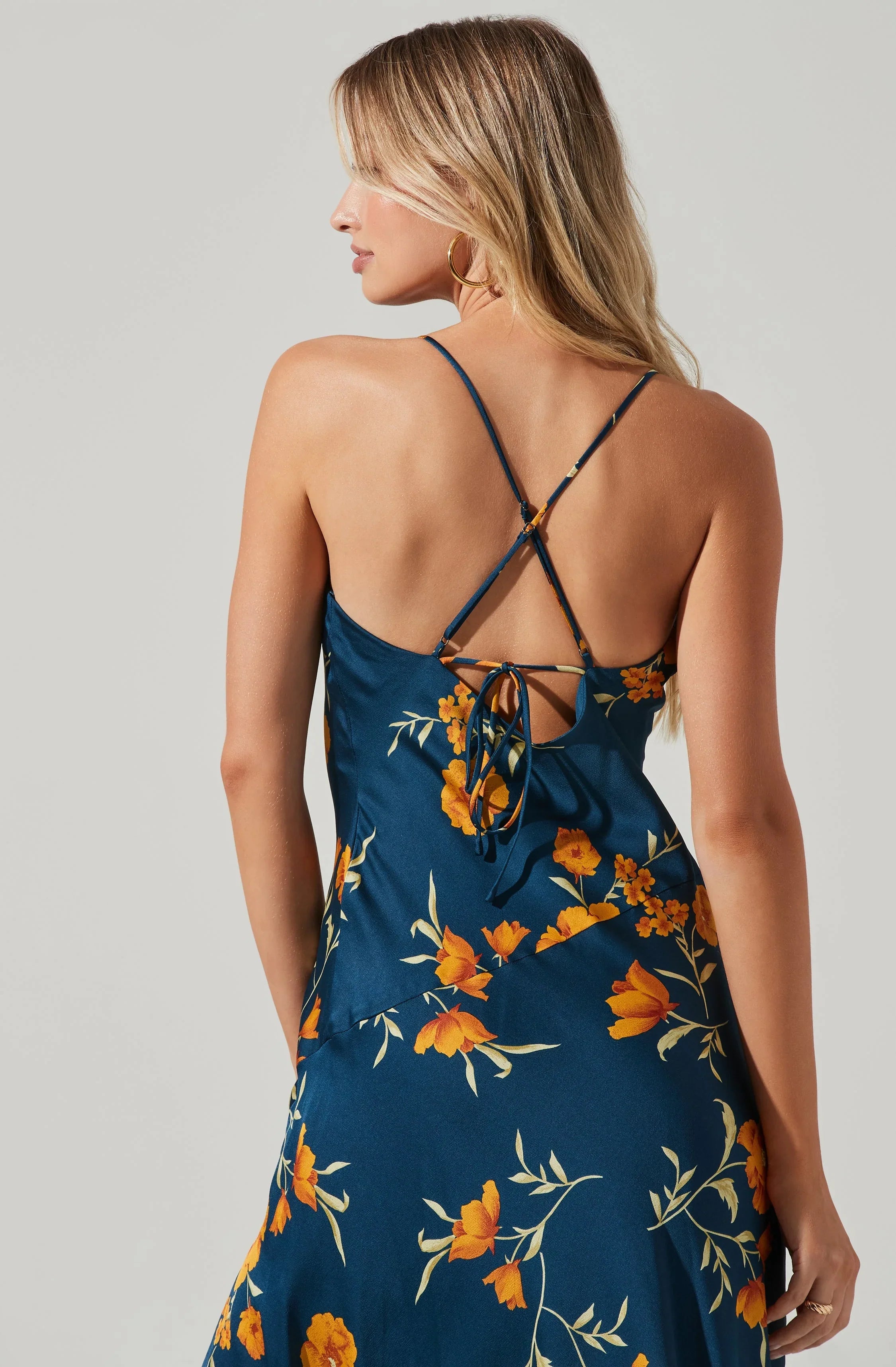 Lbruh Gaia Floral Midi Dress