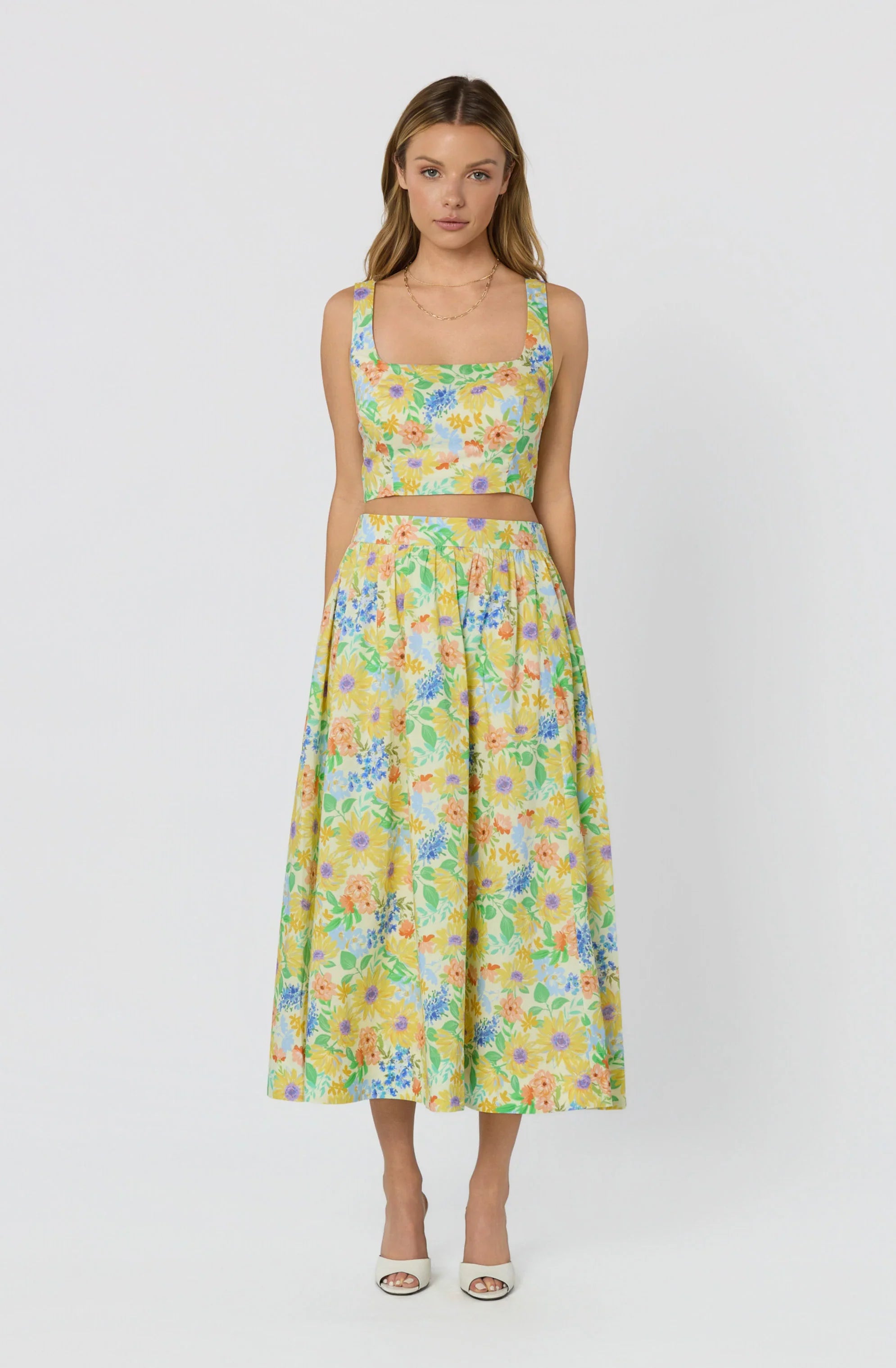 Inixyf Jolie Floral Crop Top