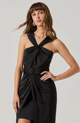Lbruh Georgiana Halter Neck Maxi Dress
