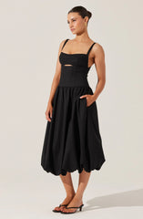 Lbruh Jevi Sleeveless Bubble Midi Dress
