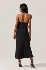 Lbruh Hilaire Halter Midi Dress