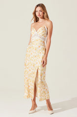 Lbruh Ivanna Floral Lace Maxi Dress