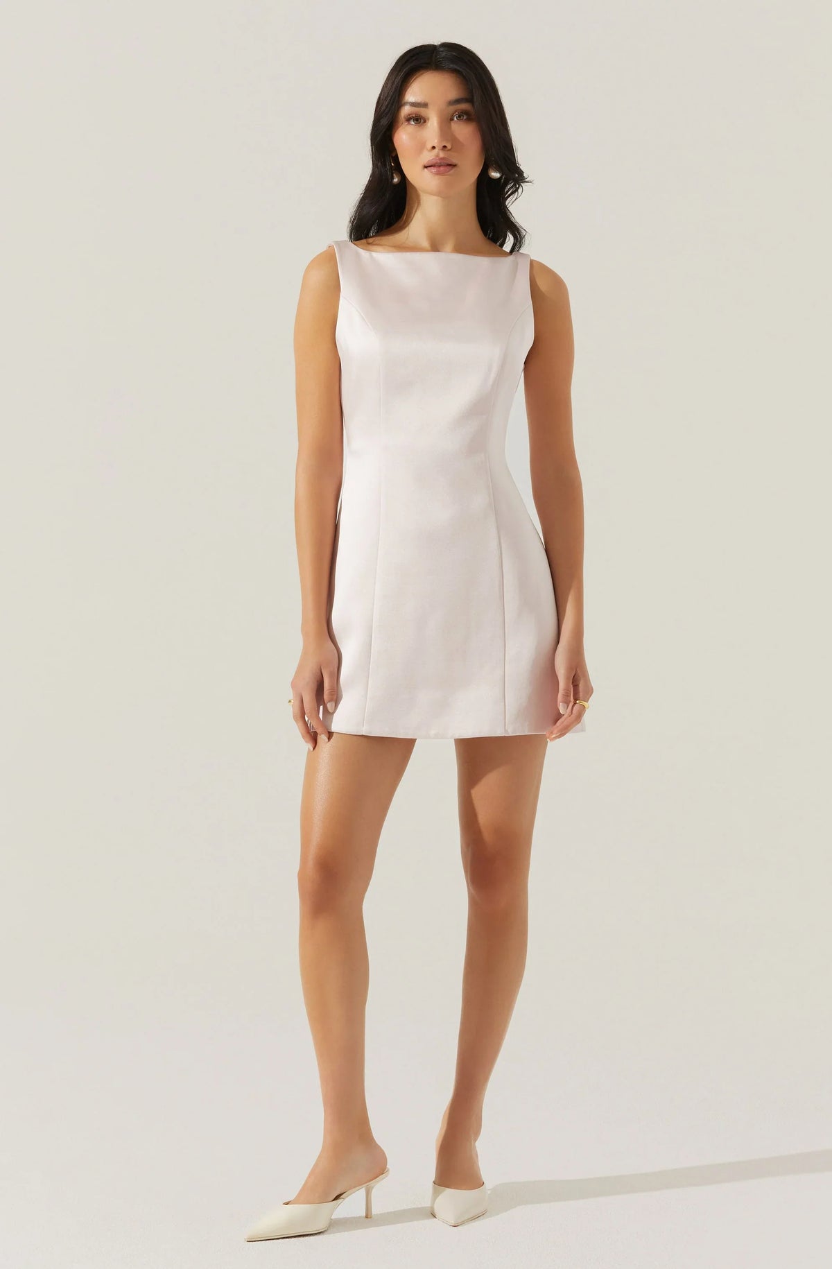 Lbruh Alisanne Satin Mini Dress