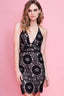 Zada Lace Bodycon Dress Black