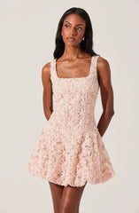 Lbruh Fable 3D Floral Bubble Dress