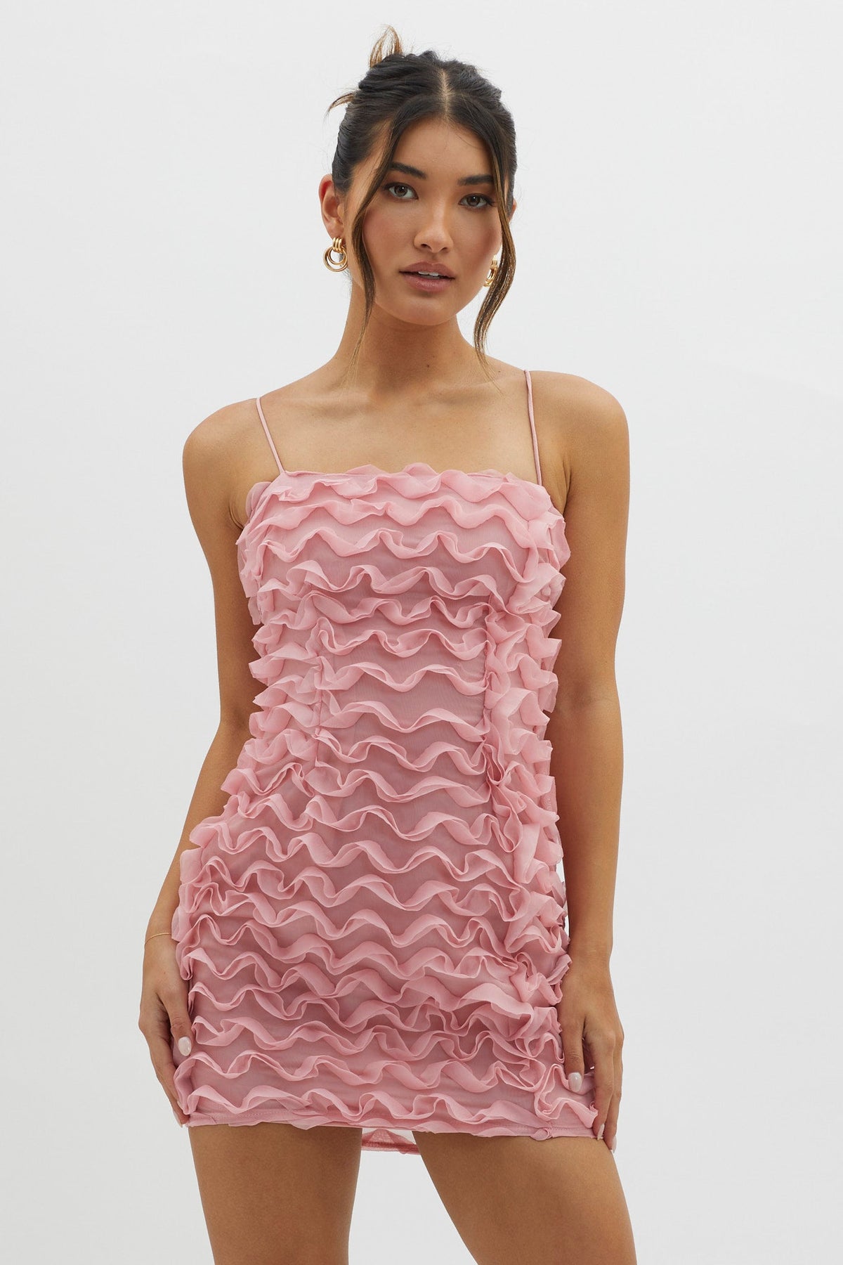 Tizzy Embellished Mini Dress Pink Main image