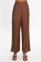 Darylyn Wide Leg Pants Chocolate