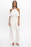 Darylyn Wide Leg Pants Off White