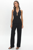 Lioren Wide Leg Pants Black