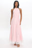 Promise Keeper Crochet Trim Maxi Dress Blush Pink