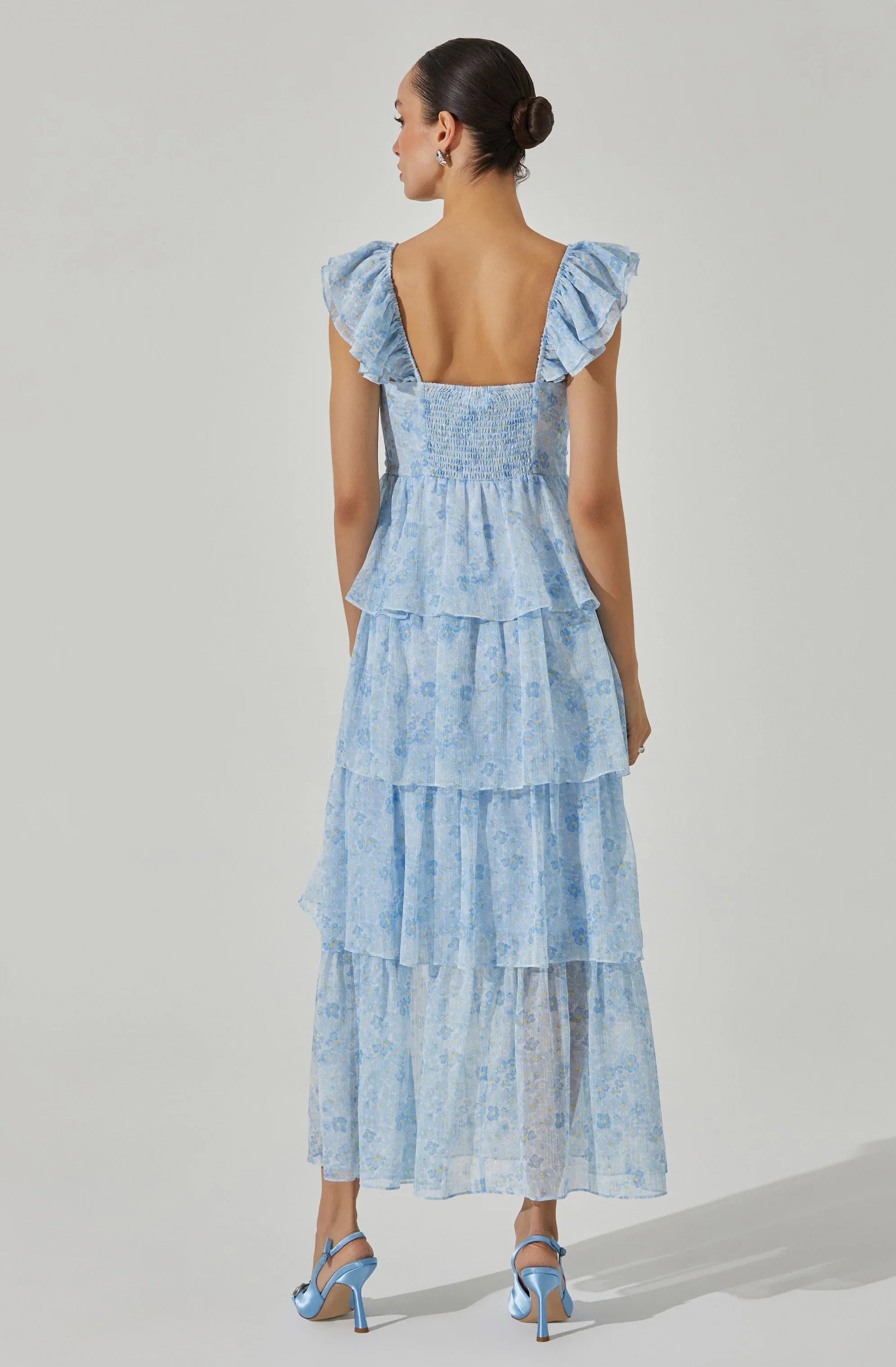 Lbruh Midsummer Floral Tiered Maxi Dress