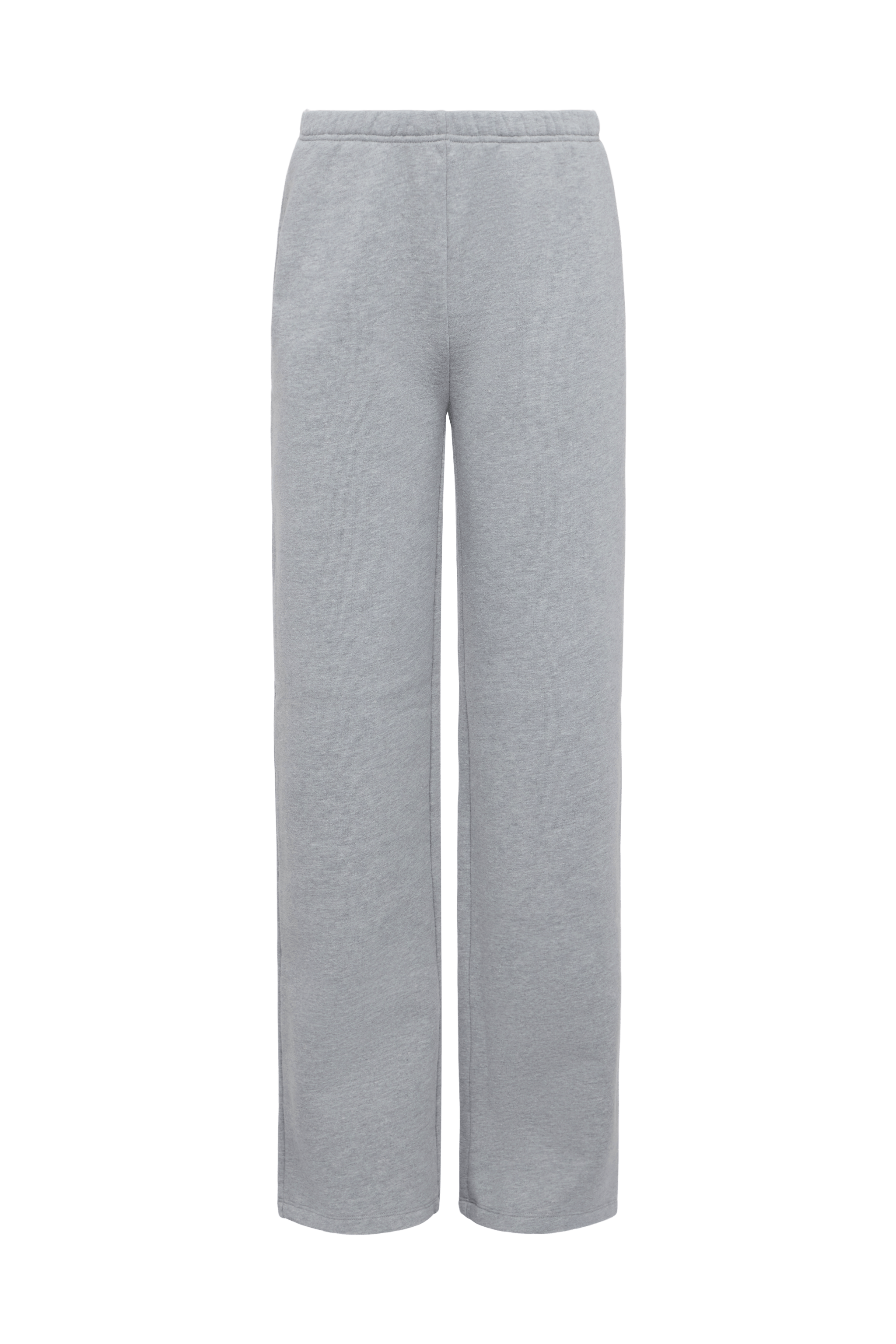 Core Fleece Wide Leg Sweatpant | Heather Grey