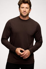 Men's Long Sleeve Movement Tee | Espresso
