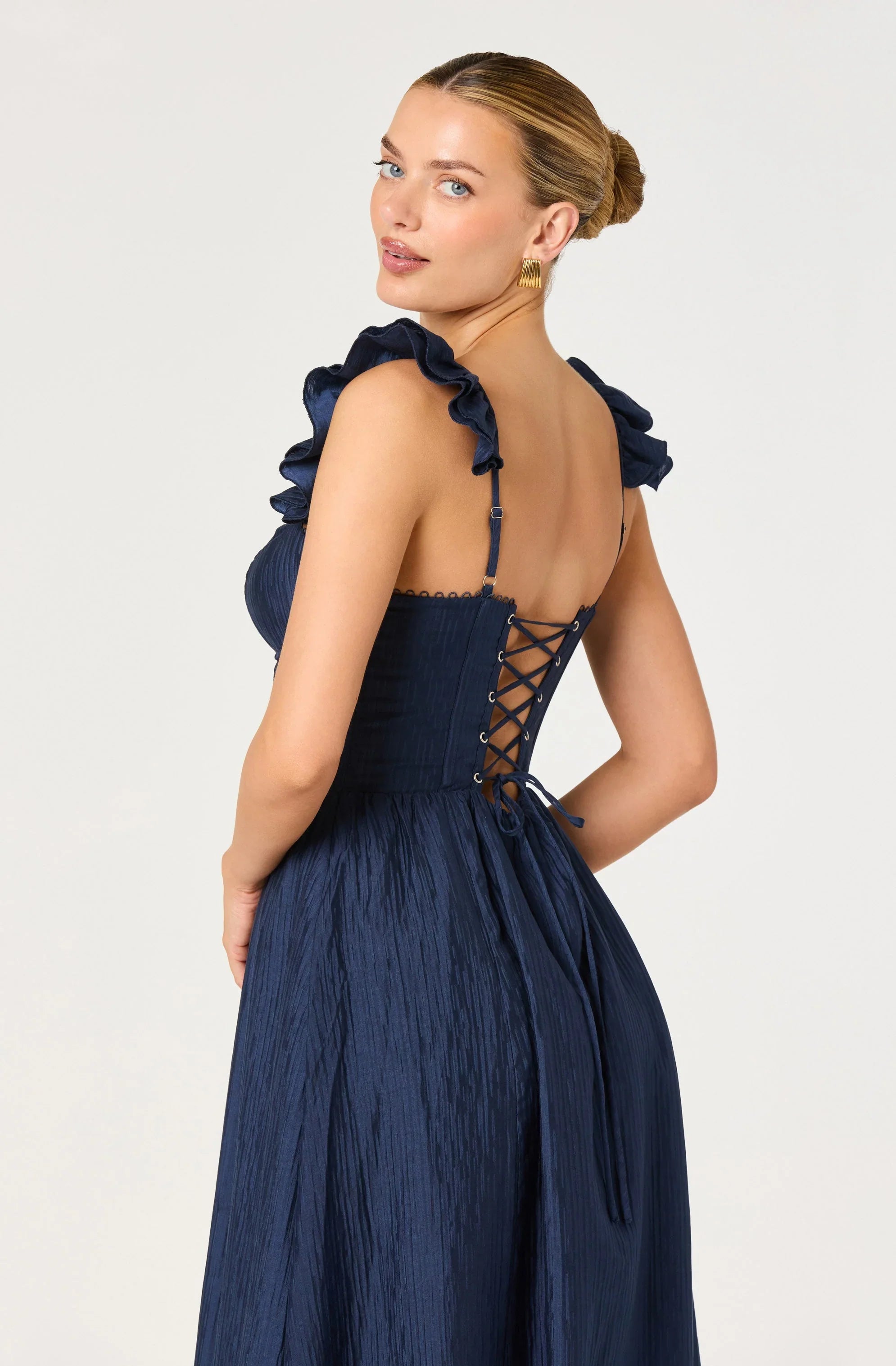Lbruh Wedelia Bustier Midi Dress