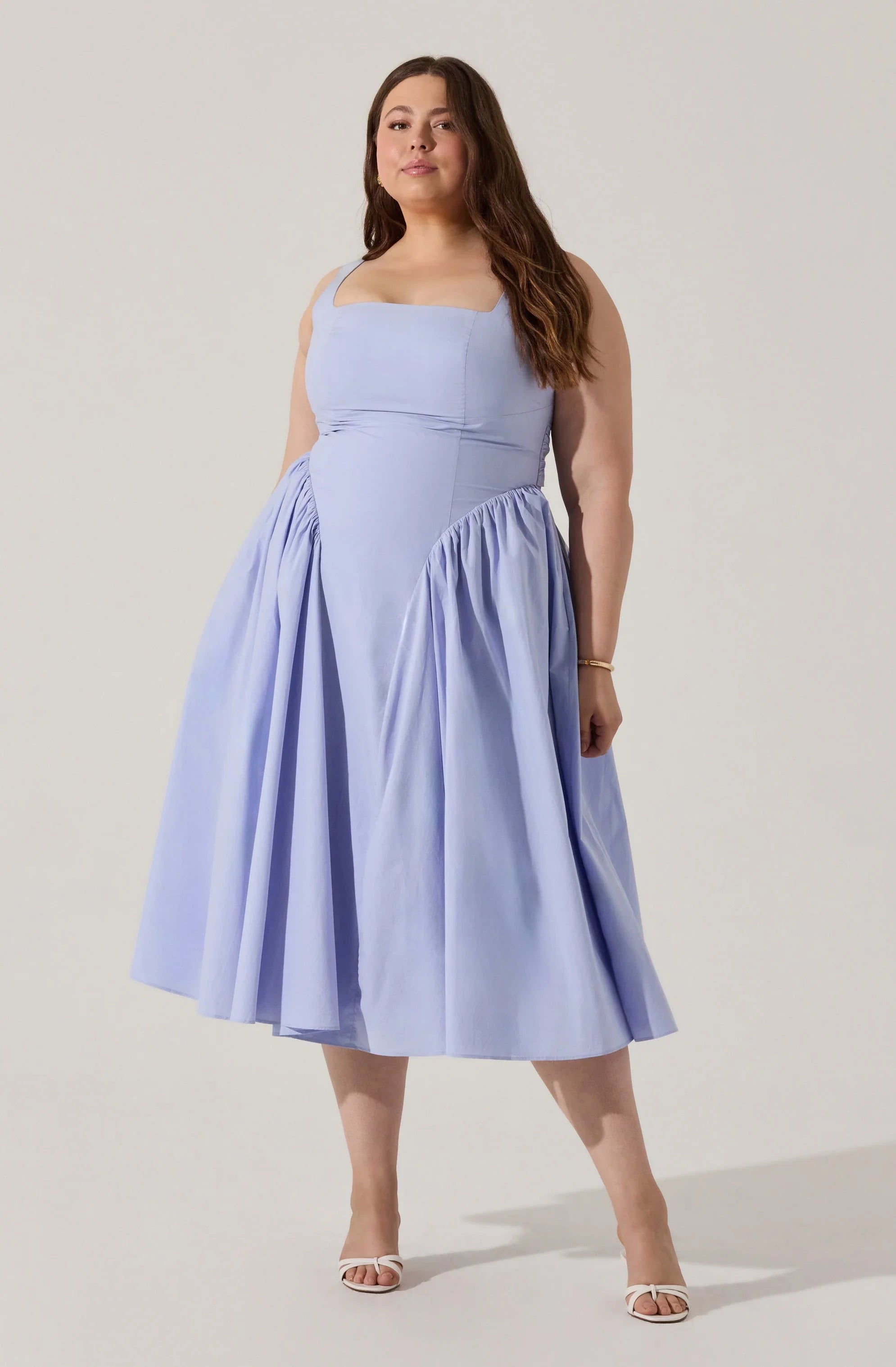 Lbruh Vinya Poplin Drop Waist Dress