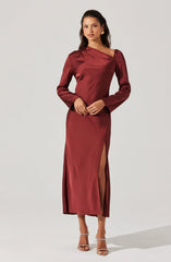 Lbruh Catriona Satin Maxi Dress