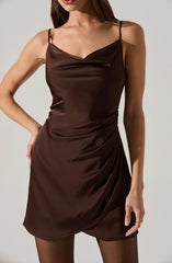 Lbruh Jenness Satin Mini Dress