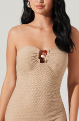 Lbruh Kasandra Strapless Open Knit Dress