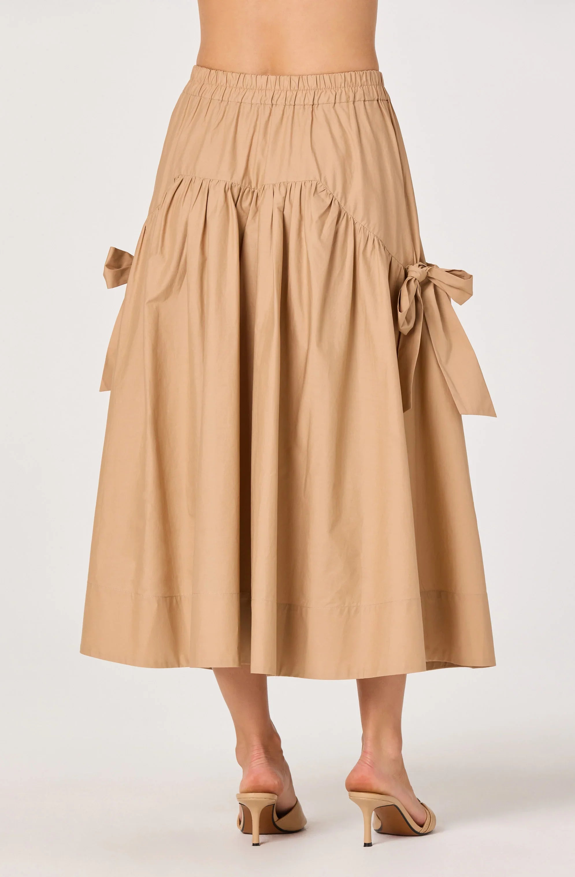 Inixyf Lylah Bow Midi Skirt