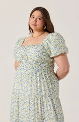 Lbruh Florentina Floral Tiered Maxi Dress