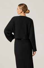 Lbruh Ribbed Midi Dress & Shrug Set