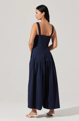 Lbruh Aeryn Pleated Wide Leg Jumpsuit
