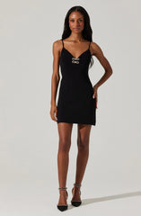 Lbruh Alair Bow Sweater Mini Dress