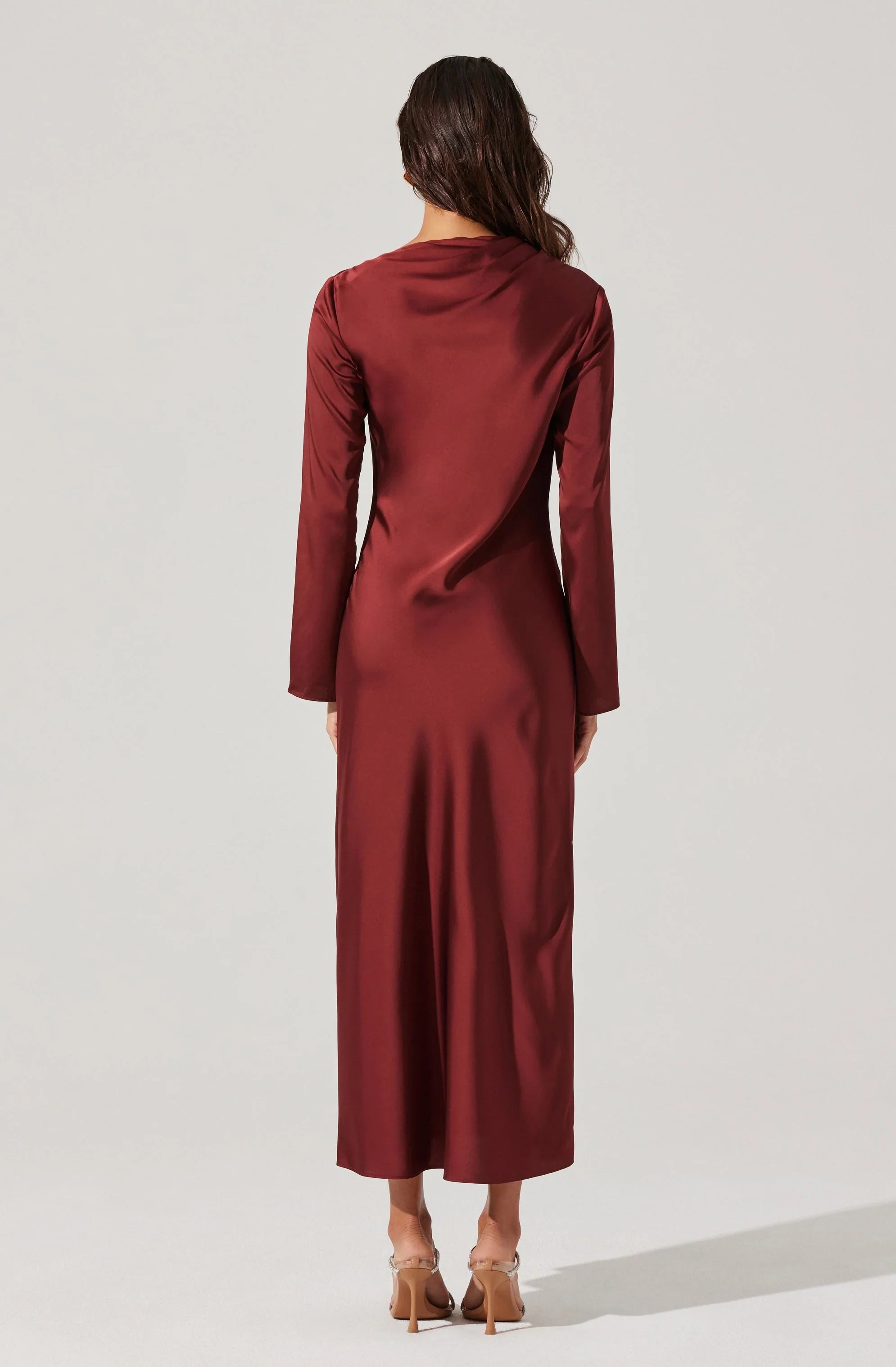 Lbruh Catriona Satin Maxi Dress