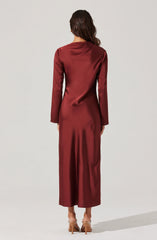 Lbruh Catriona Satin Maxi Dress