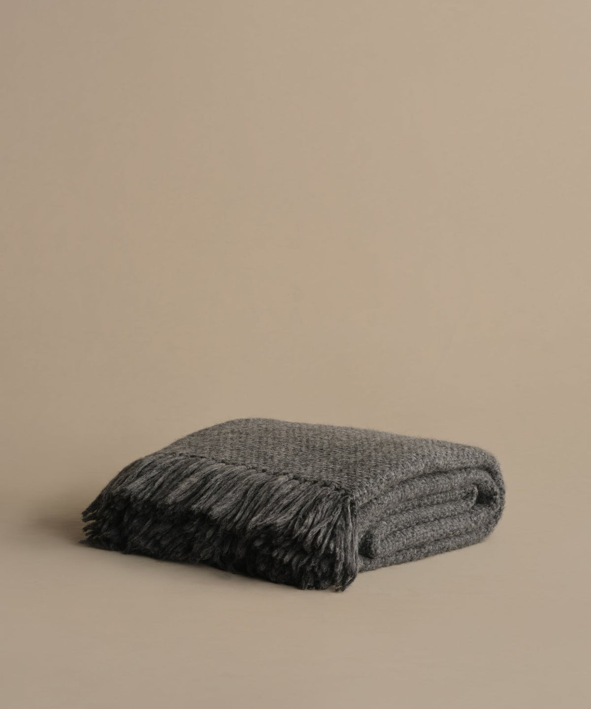 Alpaca Basketweave Throw