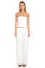 Coastal Drift Wide Leg Pants White