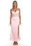 Dream Drifter Lace Maxi Dress Pink