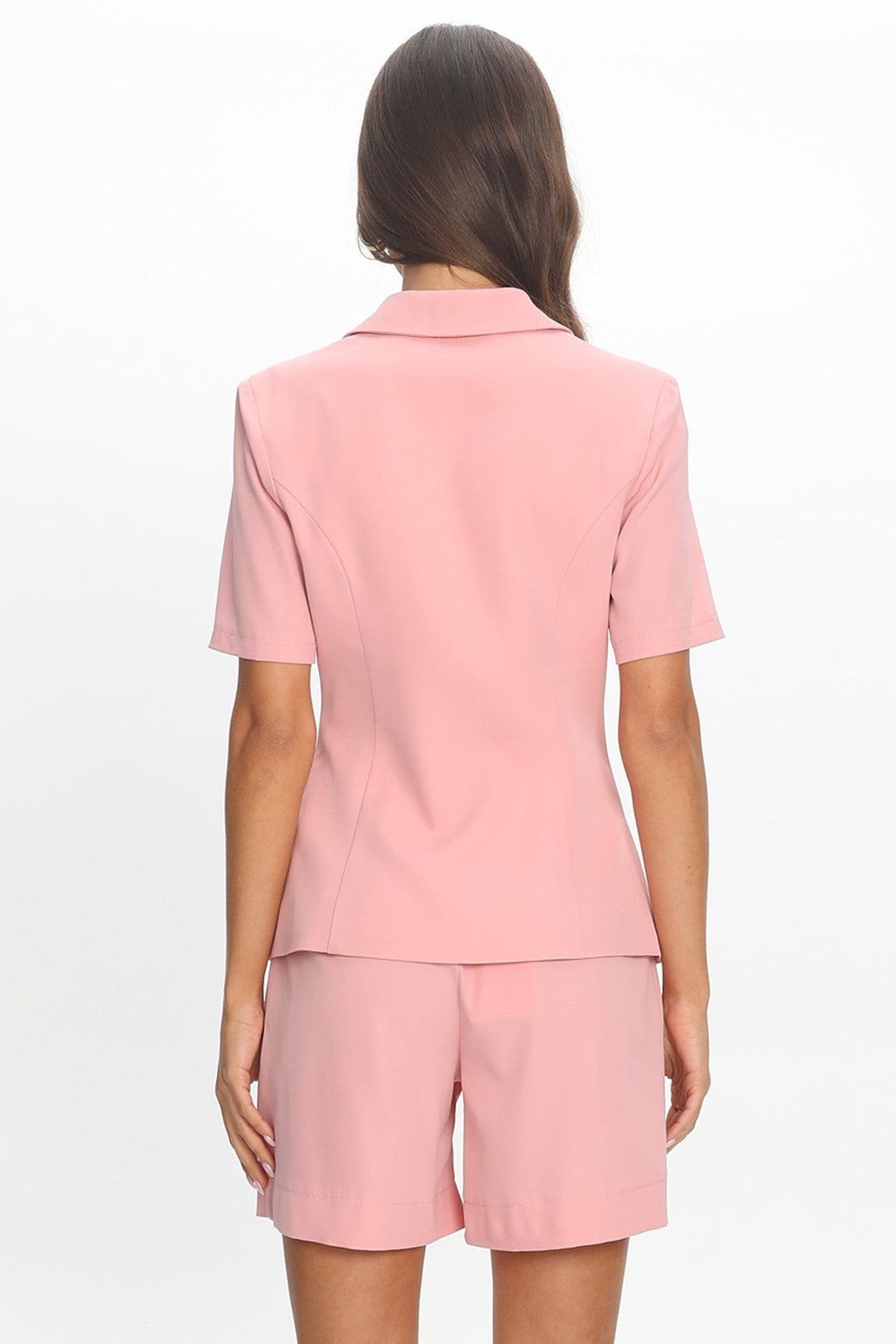 Impala Pleated Tailored Shorts Pink