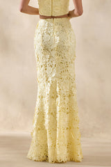 Esmara | Lemon Lace Maxi Skirt