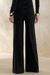 Safirra | Black Wide-Leg Trouser