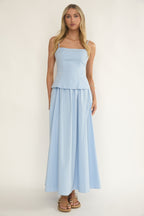 Antonita Cami Strap Maxi Dress Blue