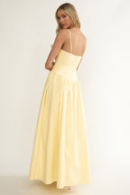 Pailin Frill Bust Maxi Dress Butter