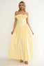 Pailin Frill Bust Maxi Dress Butter