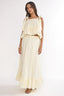 Alera Frill Hem Maxi Skirt Vanilla