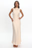Effie Cowl Back Maxi Dress Cream