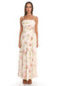 High Spring Tiered Maxi Dress Cream