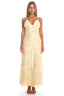 Libertine Beaded Maxi Dress Yellow