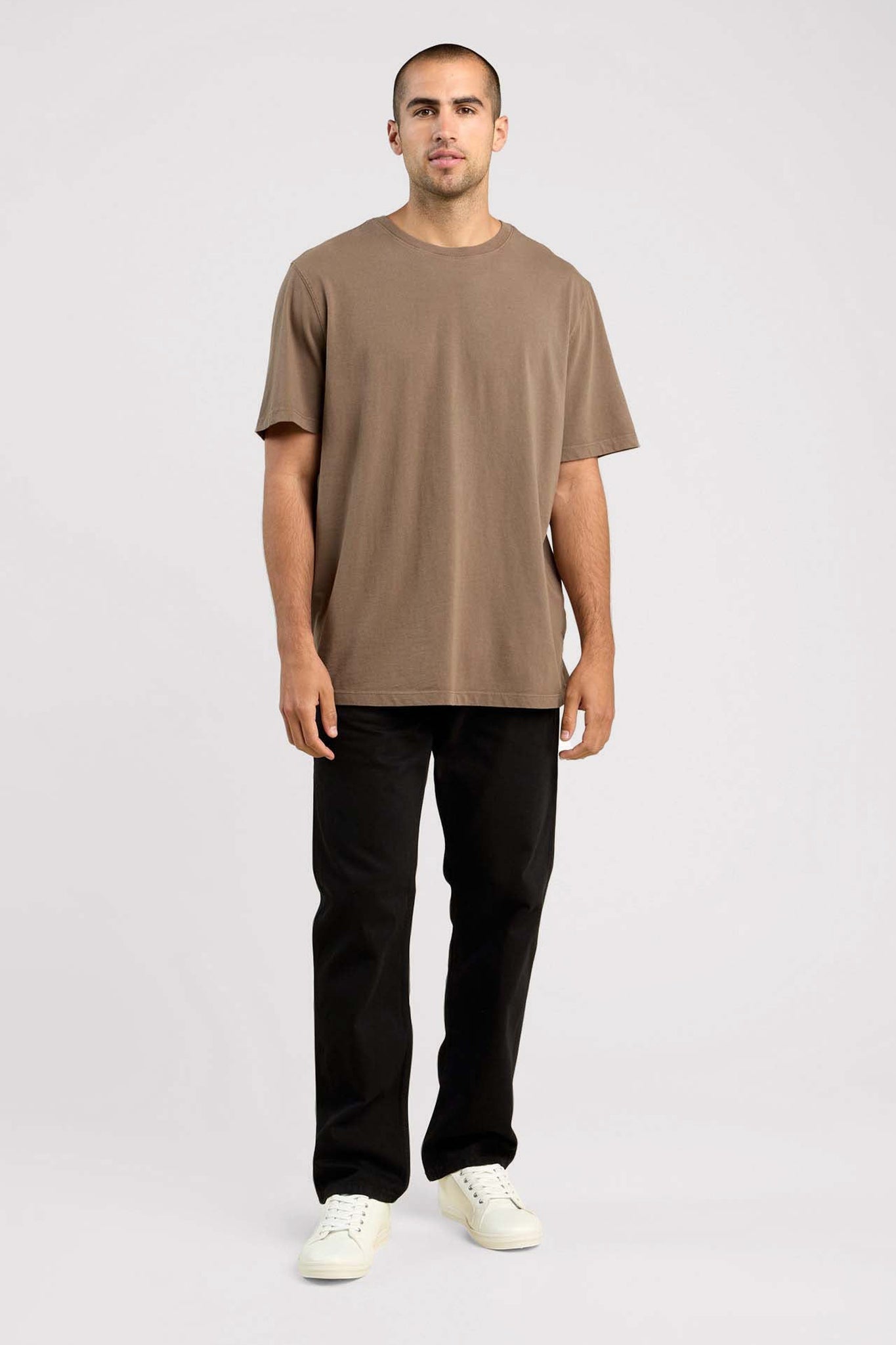 Boxy Tee | Mocha