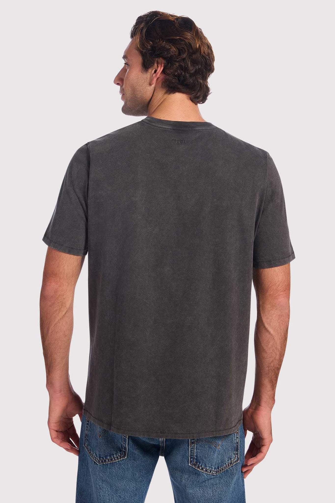 Vintage Cotton Men's Everyday T-Shirt | Washed Black