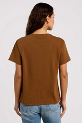 Vintage Cotton Everyday T-Shirt | Chocolate