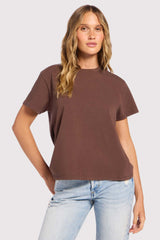 Vintage Cotton Everyday T-Shirt | Coffee